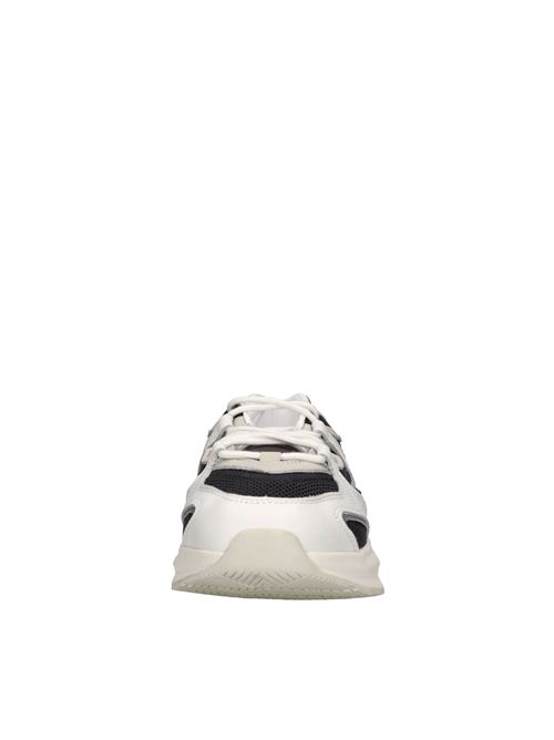 Sneakers in pelle e tessuto D.A.T.E. | VELA HYBRIDBLU